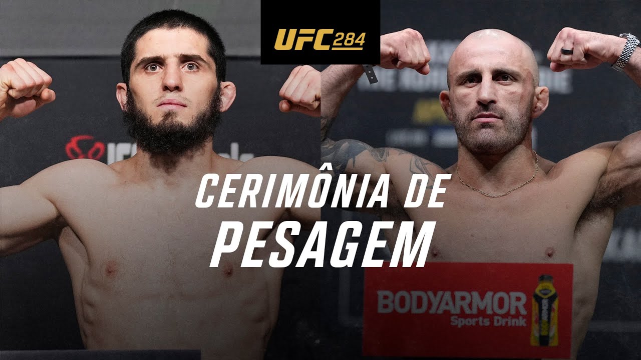 Cerimônia de Pesagem | UFC 284: Makhachev x Volkanovski background