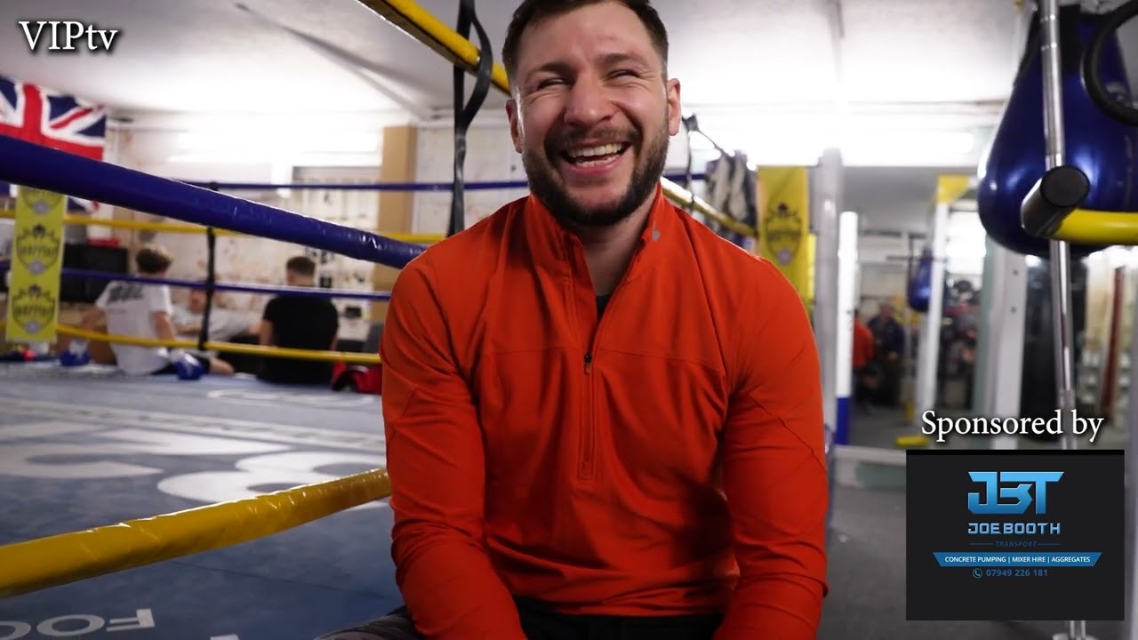 Maxi Hughes talks 1st defence of IBO world Lightweight title on Mar 26th, background
