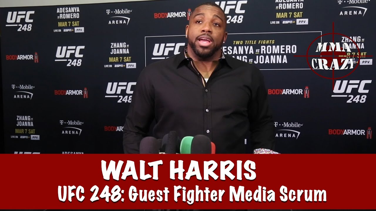 Walt Harris on fighting in his daughter Aniah’s honour & fighting Alistair Overeem background