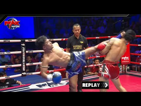 ก้านคอสิครัช...รอไร! l แสนเพชร ปุ๋ยโฟแมน VS ฉลามเพชร ศิษย์เจ้าพ่อ l มวยไทย BATTLE l MAX MUAY THAI background