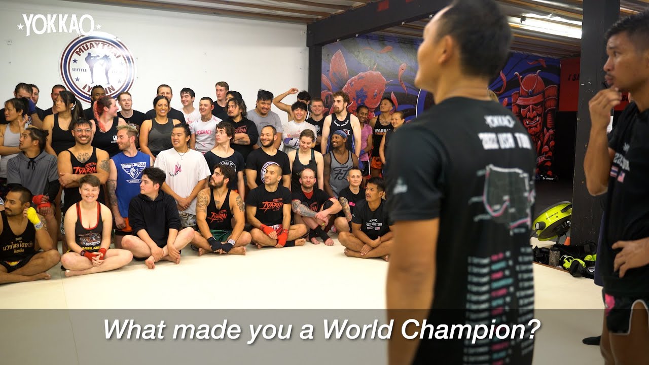 "What made you a World Champion? " Saenchai Q&A | YOKKAO Muay Thai Seminar USA Tour 2022