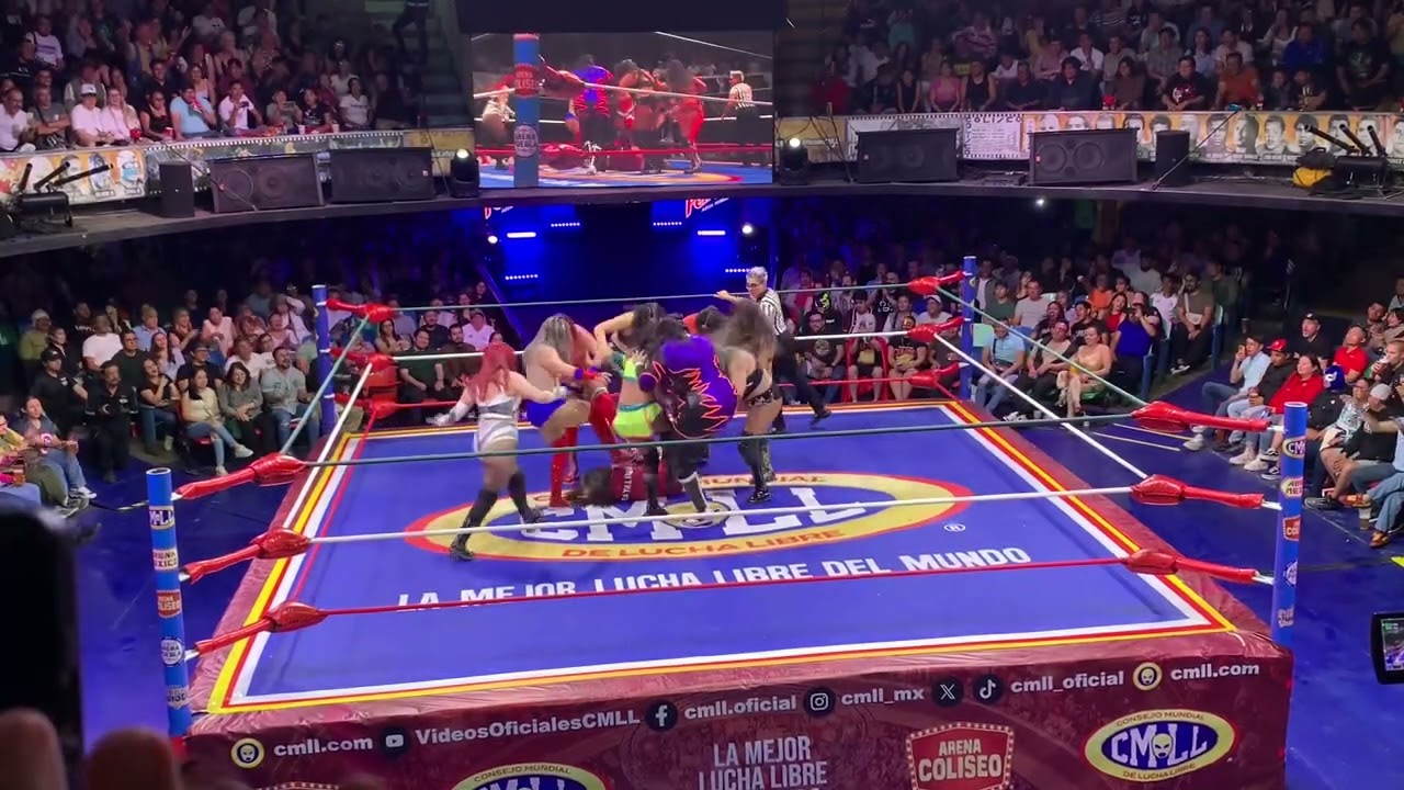 Batalla campal para definir grupos de Amazonas en la copa 82 Aniversario de la Arena Coliseo