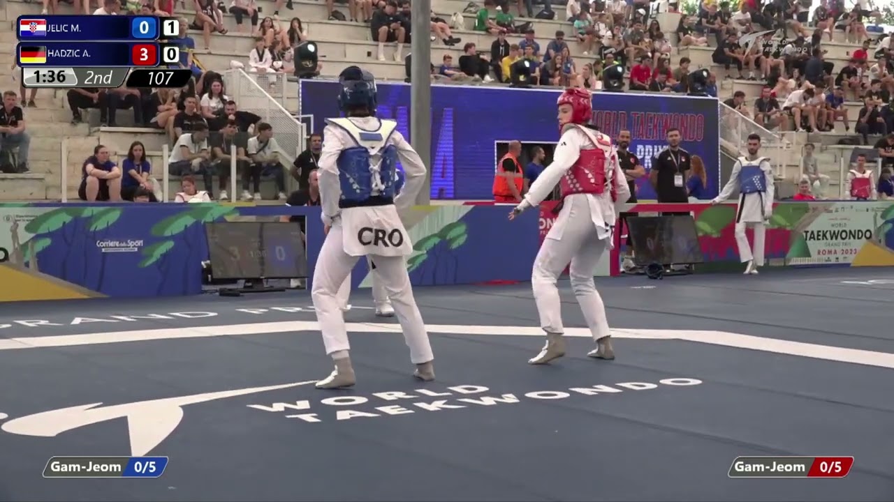 107 R32 Women +67kg CRO JELIC Matea GER HADZIC Alema