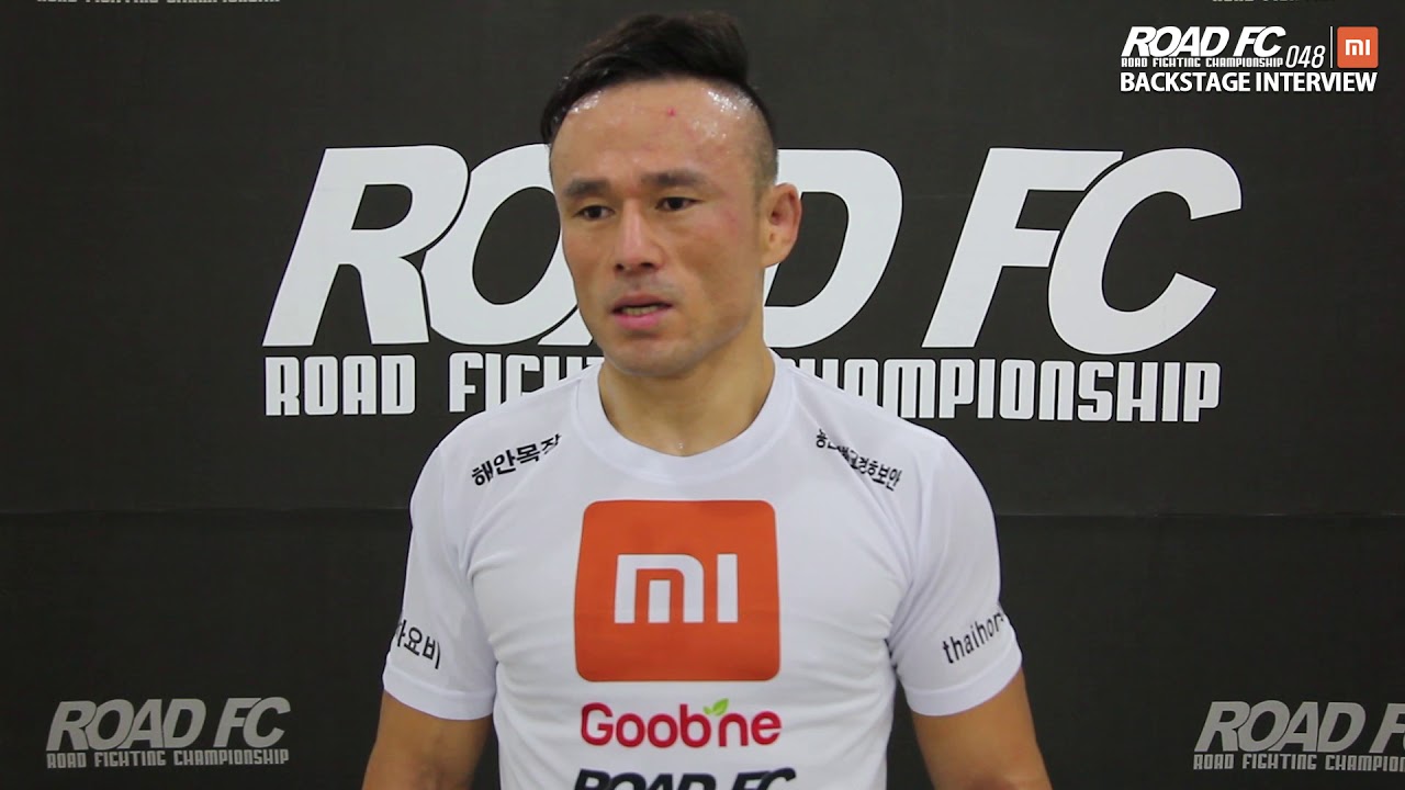 XIAOMI ROAD FC 048 SHIN DONG-GUK(신동국) BACKSTAGE INTERVIEW