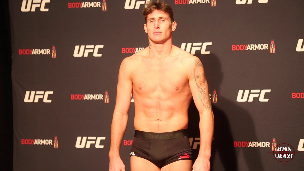Darren Till weighs in for UFC 244 background