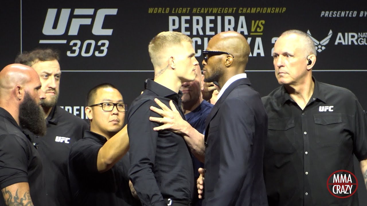 HEATED! Ian Machado Garry vs. Michael Venom Page FIRST Face Off UFC 303 background