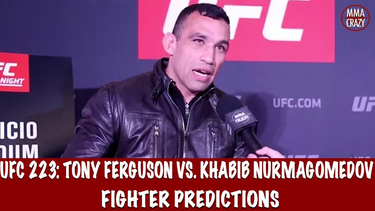 UFC 223: Tony Ferguson vs. Khabib Nurmagomedov Fighter Picks background