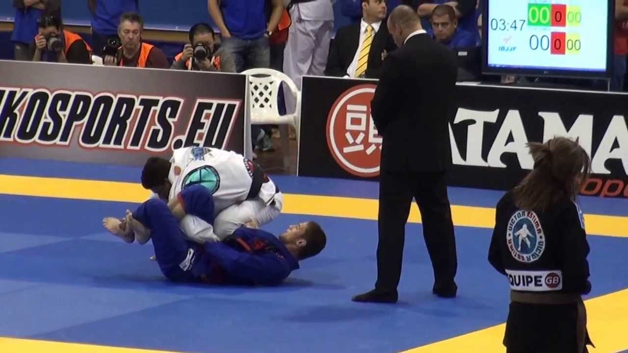 Claudio Calasans vs JT Torres IBJJF European 2014 Middle Final