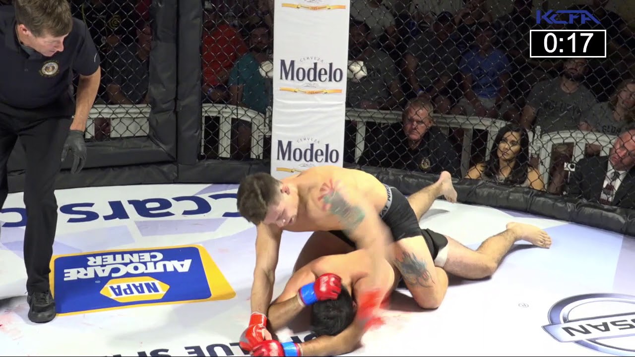 KCFA 29 Francisco Castillo vs Miky England background