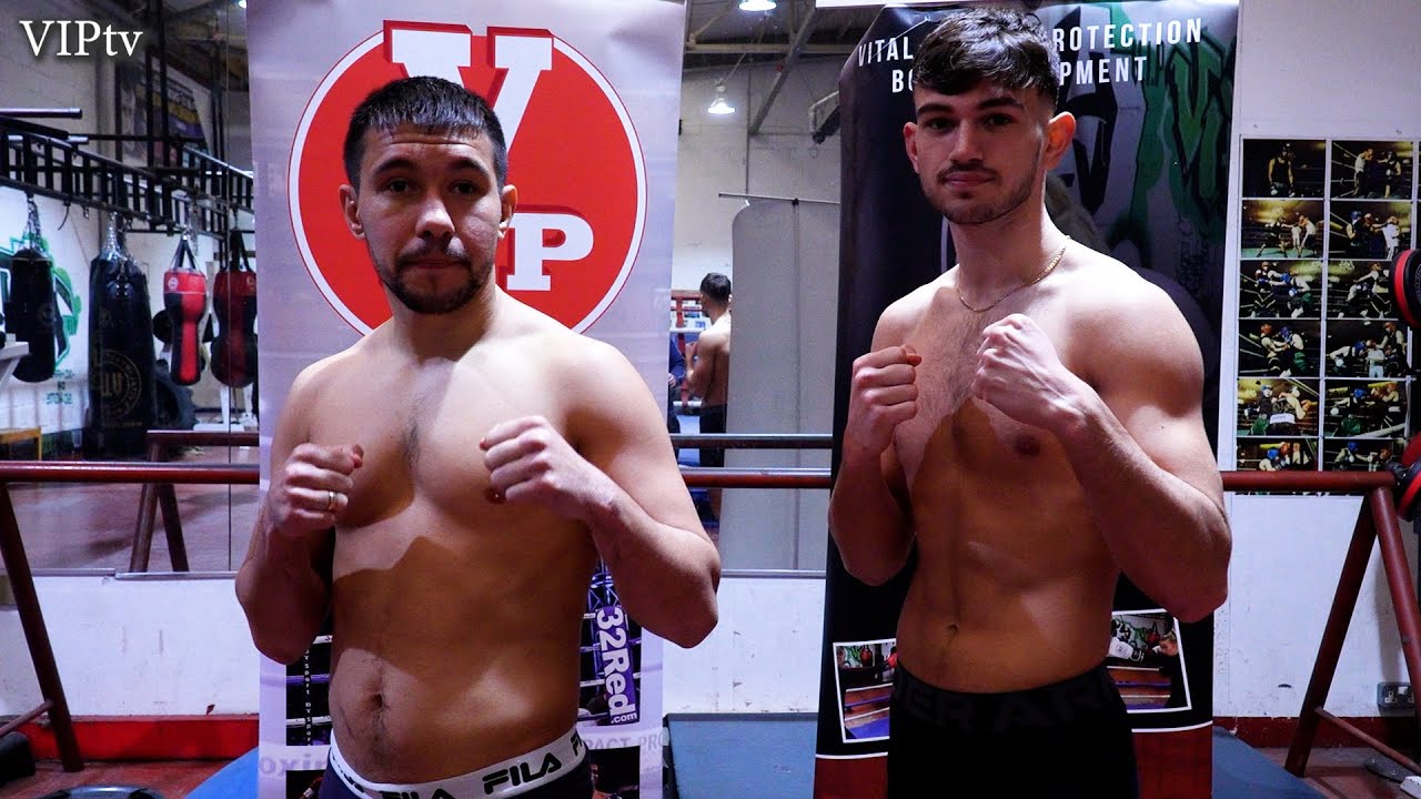 Jake Abrol v Rustem Fatkhullin weigh in plus a quick chat with Jake background