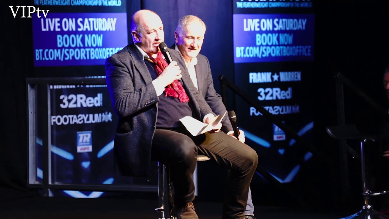 Steve Bunce talks to John Rawling the voice of BT Boxing background