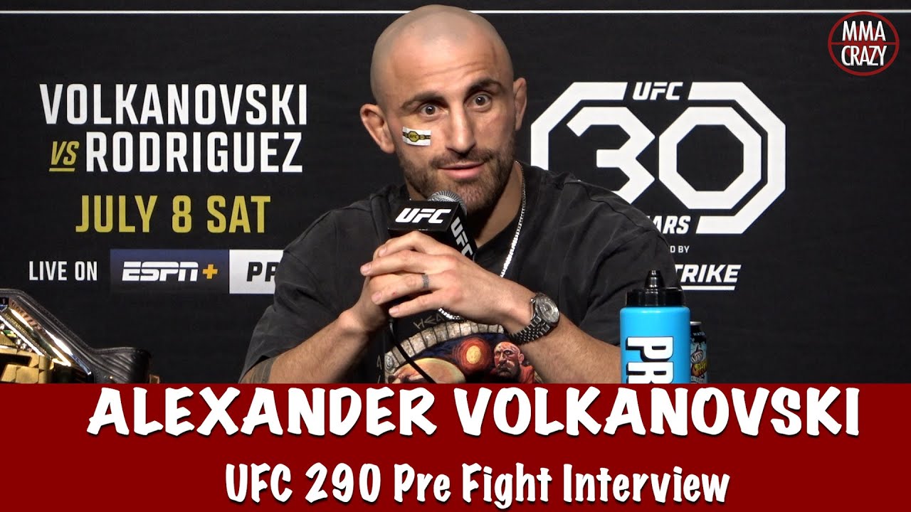 Full Alex Volkanovski UFC 290 Pre Fight Interview
