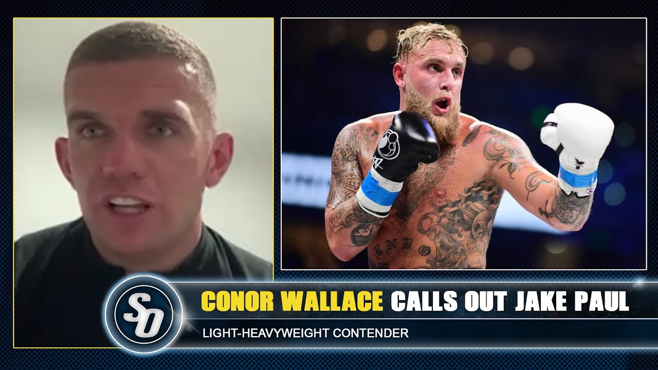 JAKE PAUL CALLED OUT BY IBF No. 2! 'He can BRING HIS MILLIONS!' - Conor Wallace backdrop