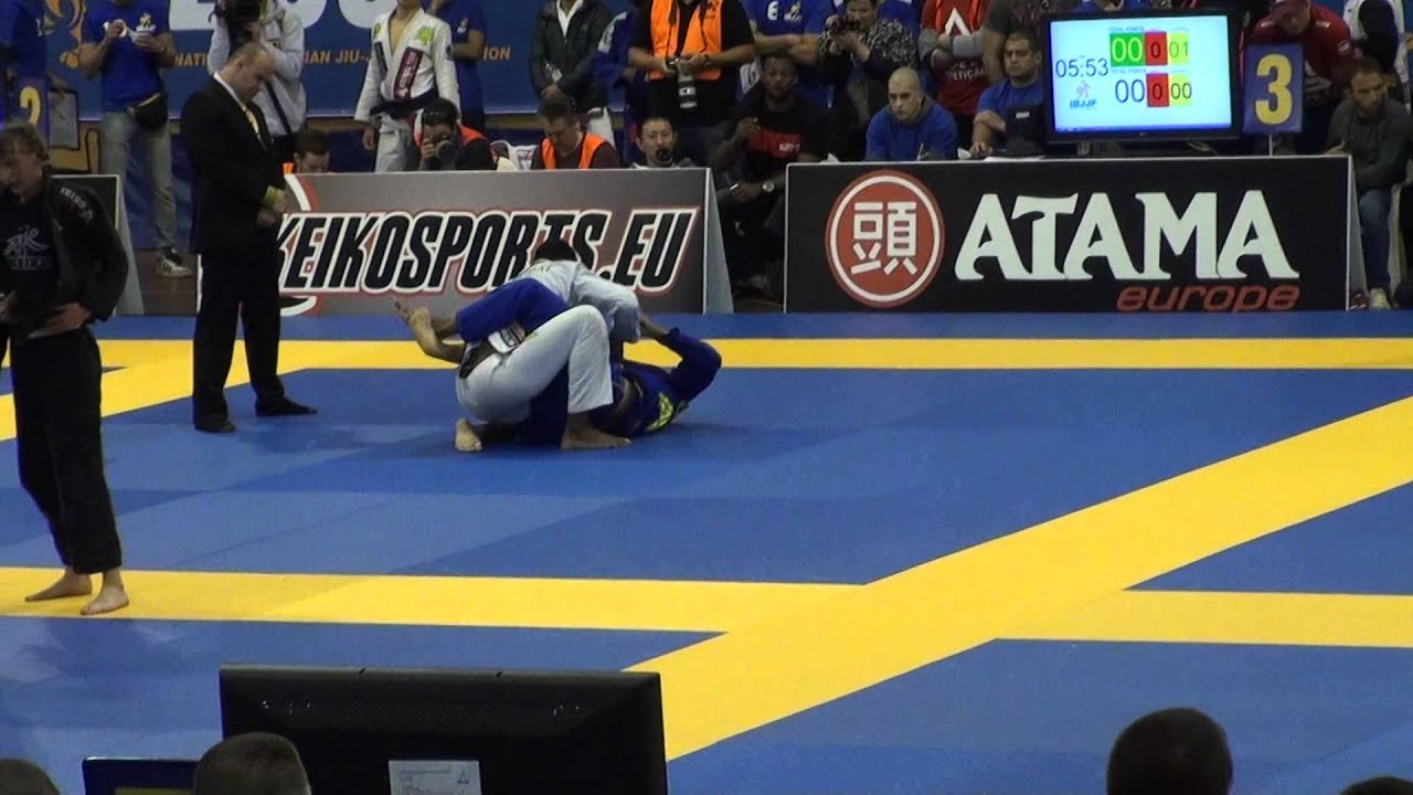 Jackson Sousa vs Yuri Simoes IBJJF European 2014 Heavy Final background