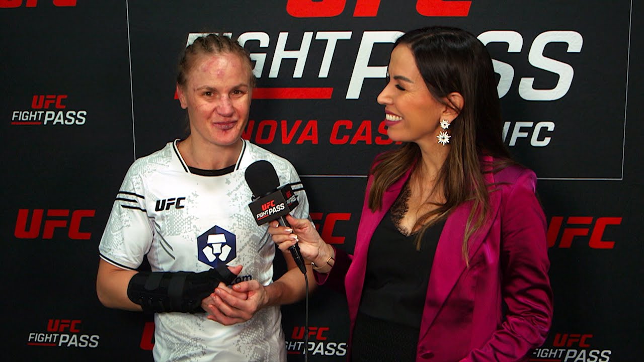 Valentina Shevchenko: "Fiquei muito surpresa com o resultado da luta" | Noche UFC background