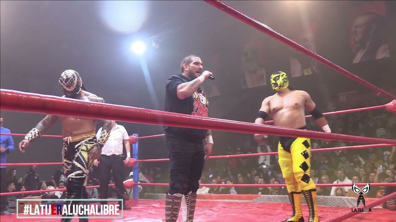 Fresero Jr: Pierroth Jr tu ch1ng4 a tu madr3 por rentar el nombre. Blue Demon Jr, la única leyenda background