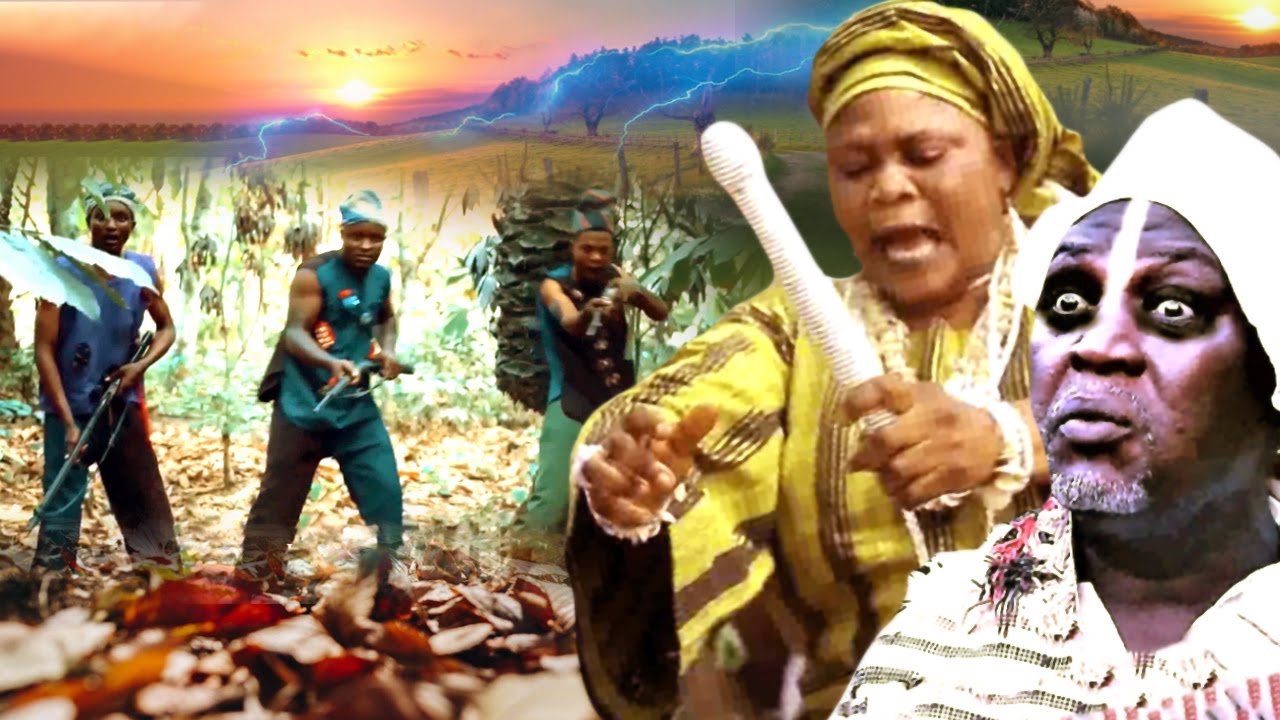 OGUN AGBELEJA - An African Yoruba Movie poster - similar to Ipinya Ife