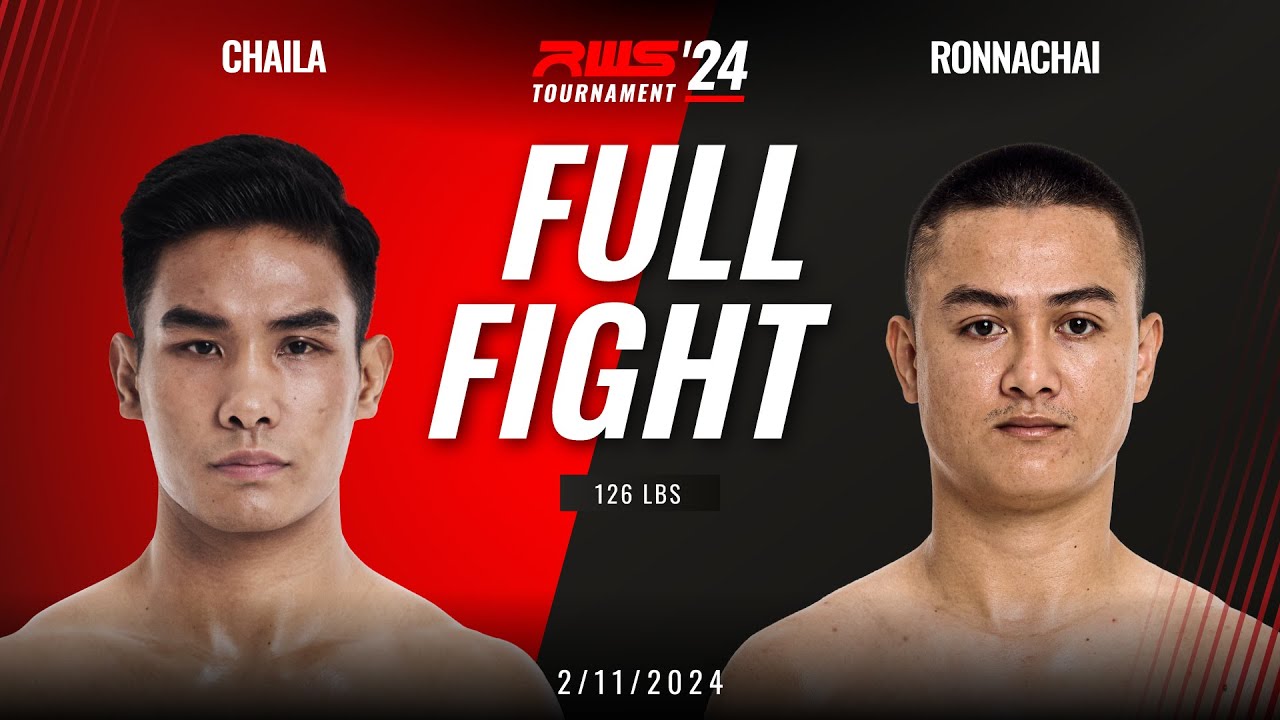 Full Fight l Chaila Por. Lakboon vs Ronnachai Pae Meenburi I RWS background