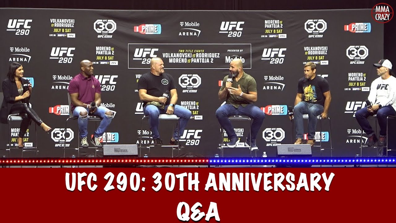 Full UFC Q&A Kamaru Usman, Chuck Liddell, Jens Pulver, Glover Teixeira, Urijah Faber Highlights background