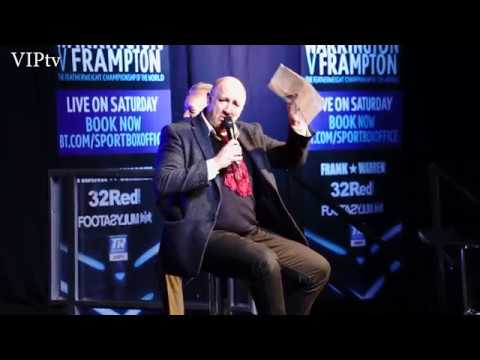 Steve Bunce talks to Frank Warren about Warrington v Frampton background