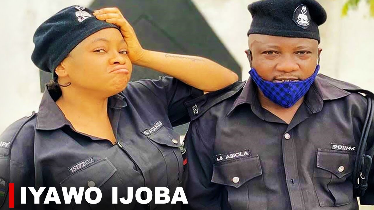IYAWO IJOBA - A Nigerian Yoruba Movie poster - similar to IKU OWO