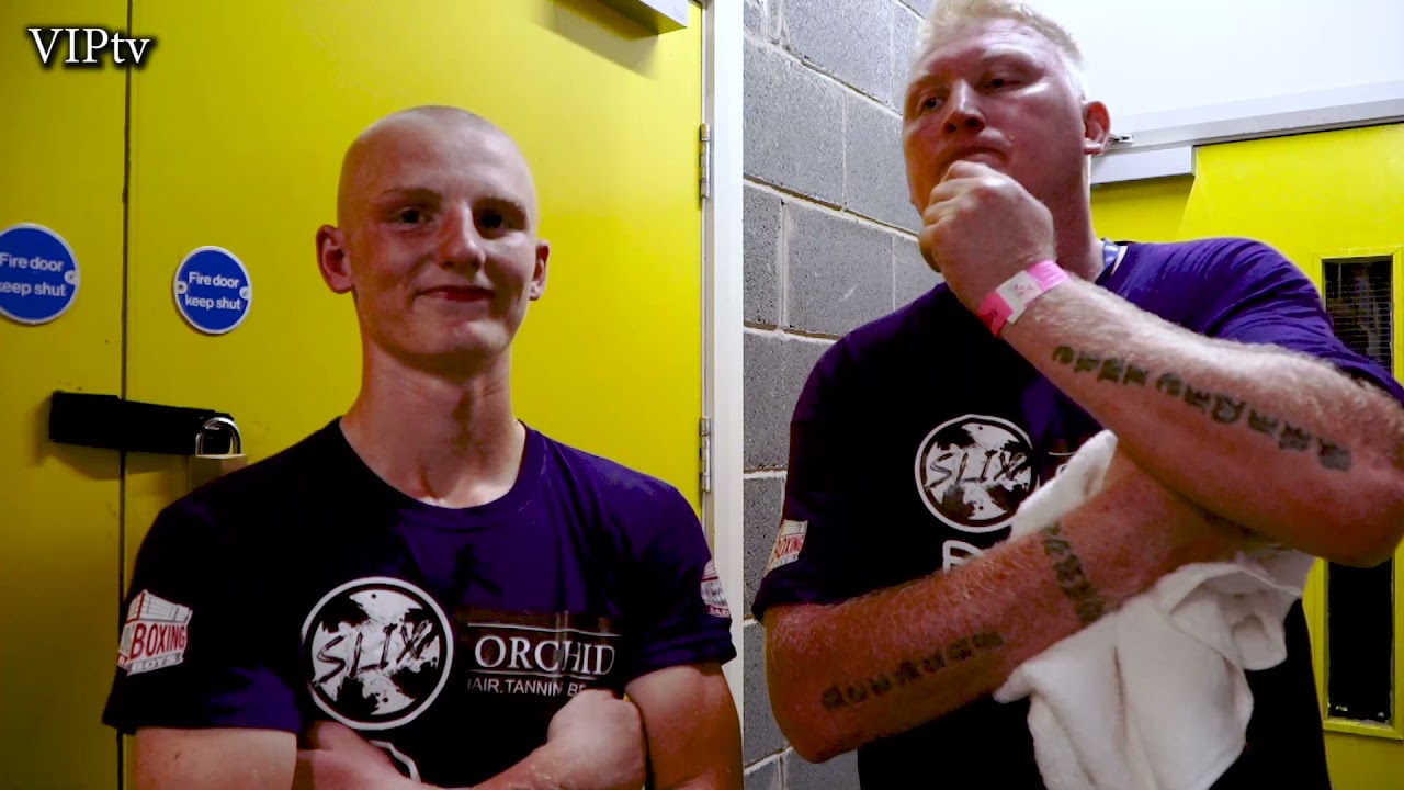 19 year old Lennox Lythgoe makes a spectacular start to pro career by stopping Ricky Leach.