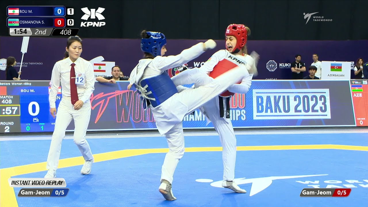 408 R32 Women 53kg LBN BOU M AZE OSMANOVA S background