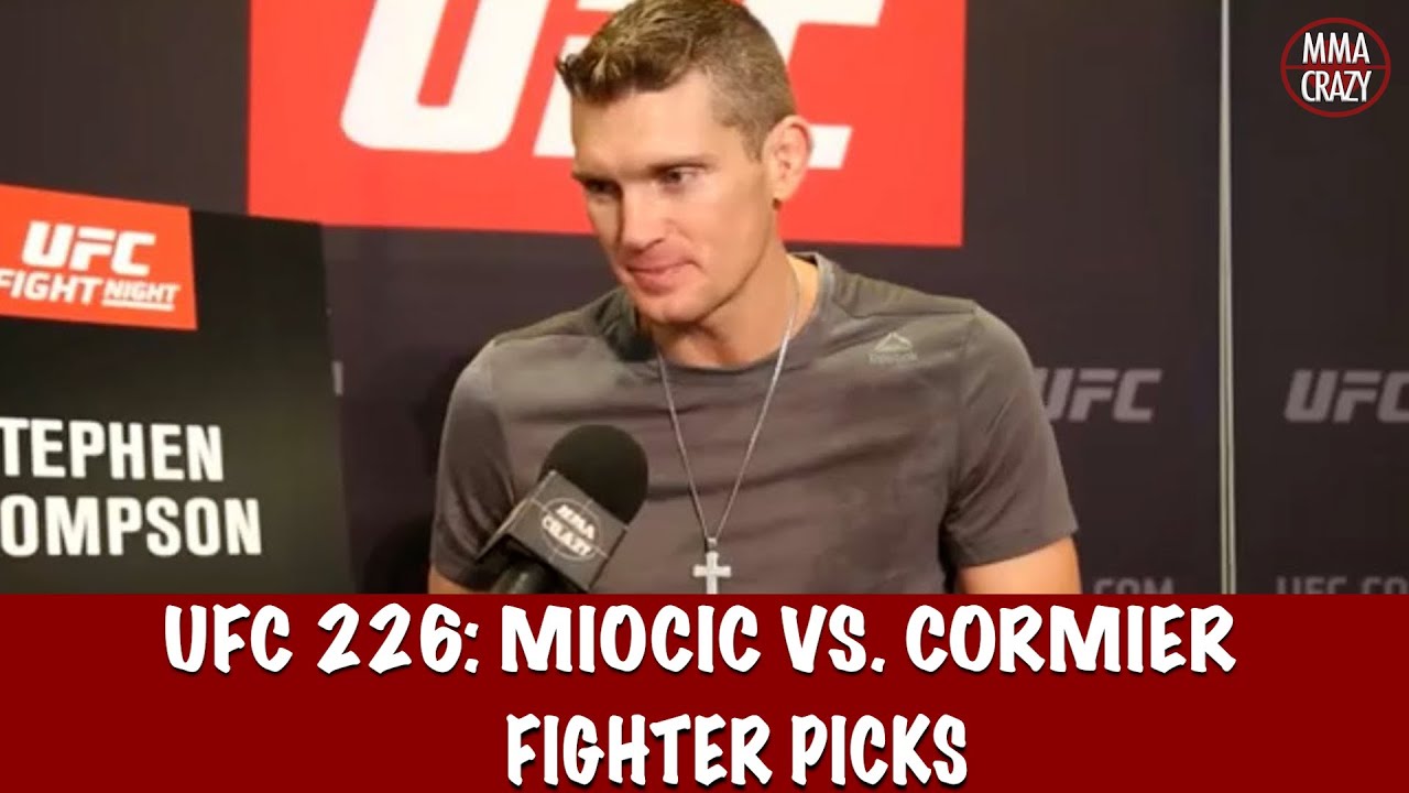 UFC 226: Stipe Miocic vs. Daniel Cormier Fighter Picks