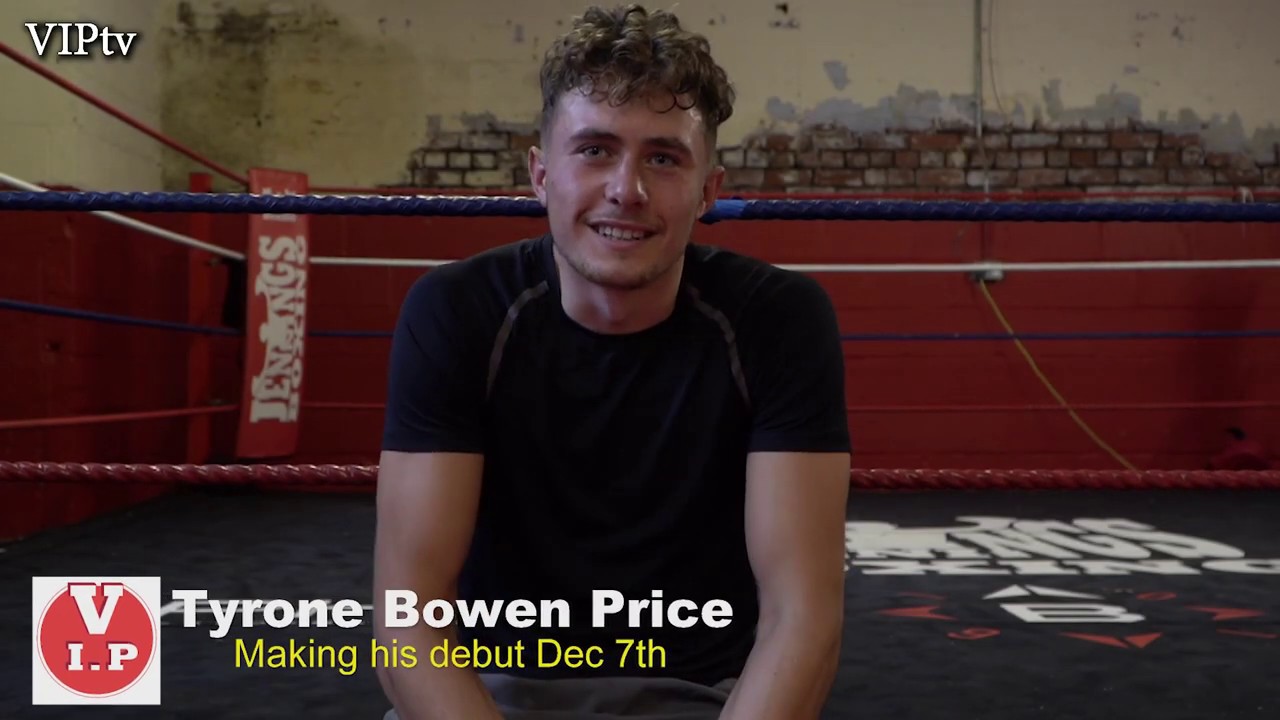 Meet VIP's new signing welterweight Tyrone Bowen-Price background
