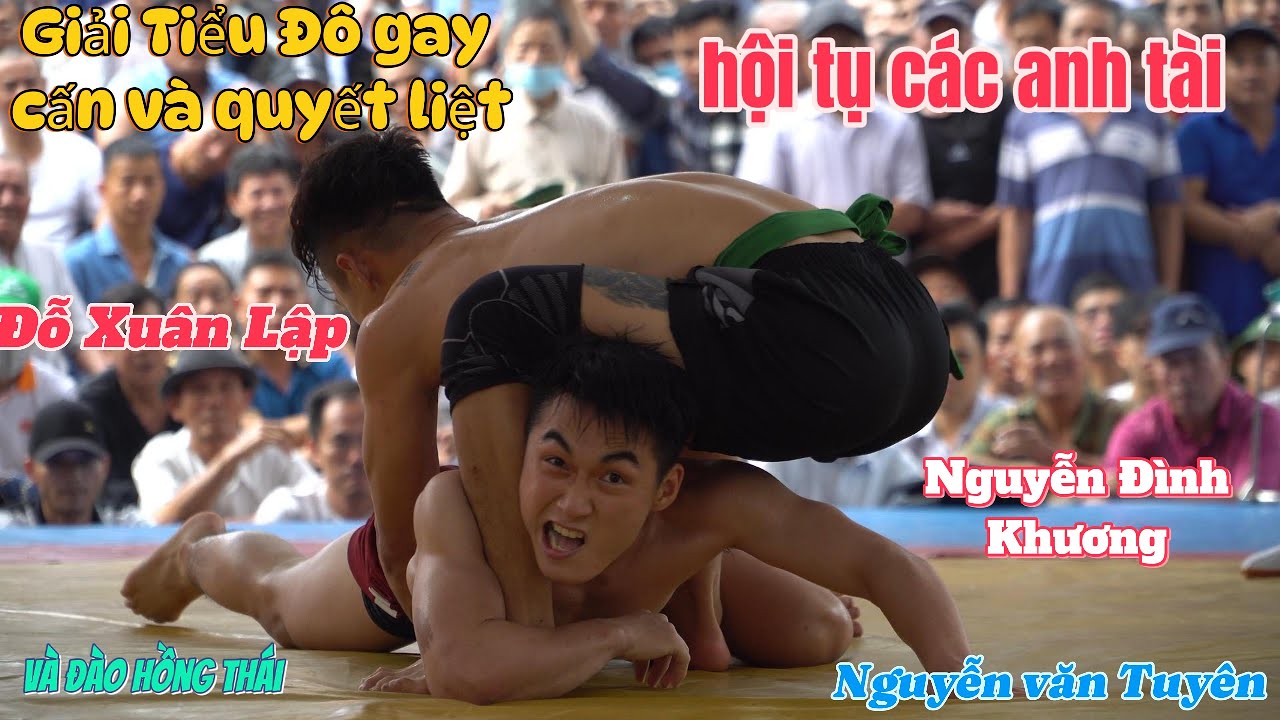 Giải Tiểu Đô tám năm mới lại thấy . tại Tiêu Sơn giải Tiểu Đô rất kịch tính.Mens wrestling background