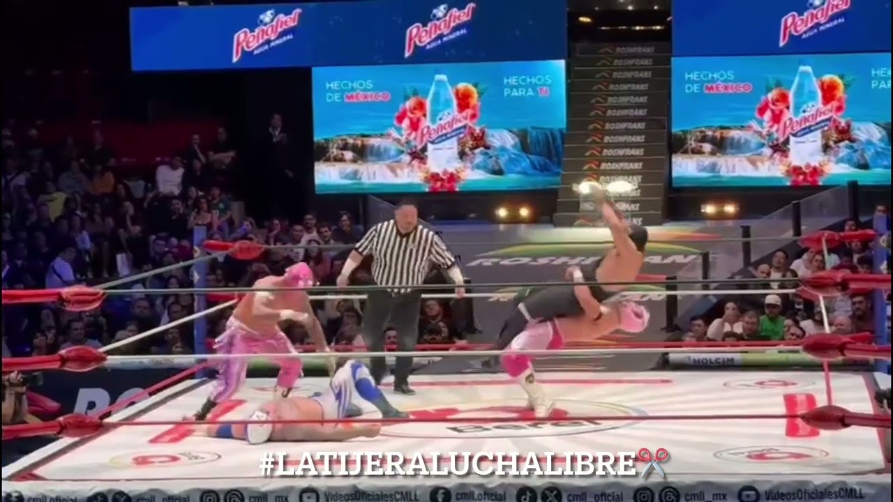 Campeonatos de Pareja MLW: Rugido y Magnus 🆚 Blue Panther Jr y Dark Panther background
