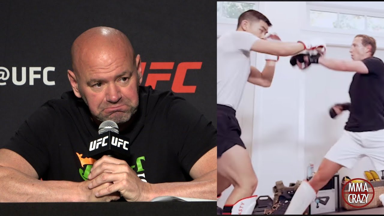 Dana White on Mark Zuckerberg training in MMA