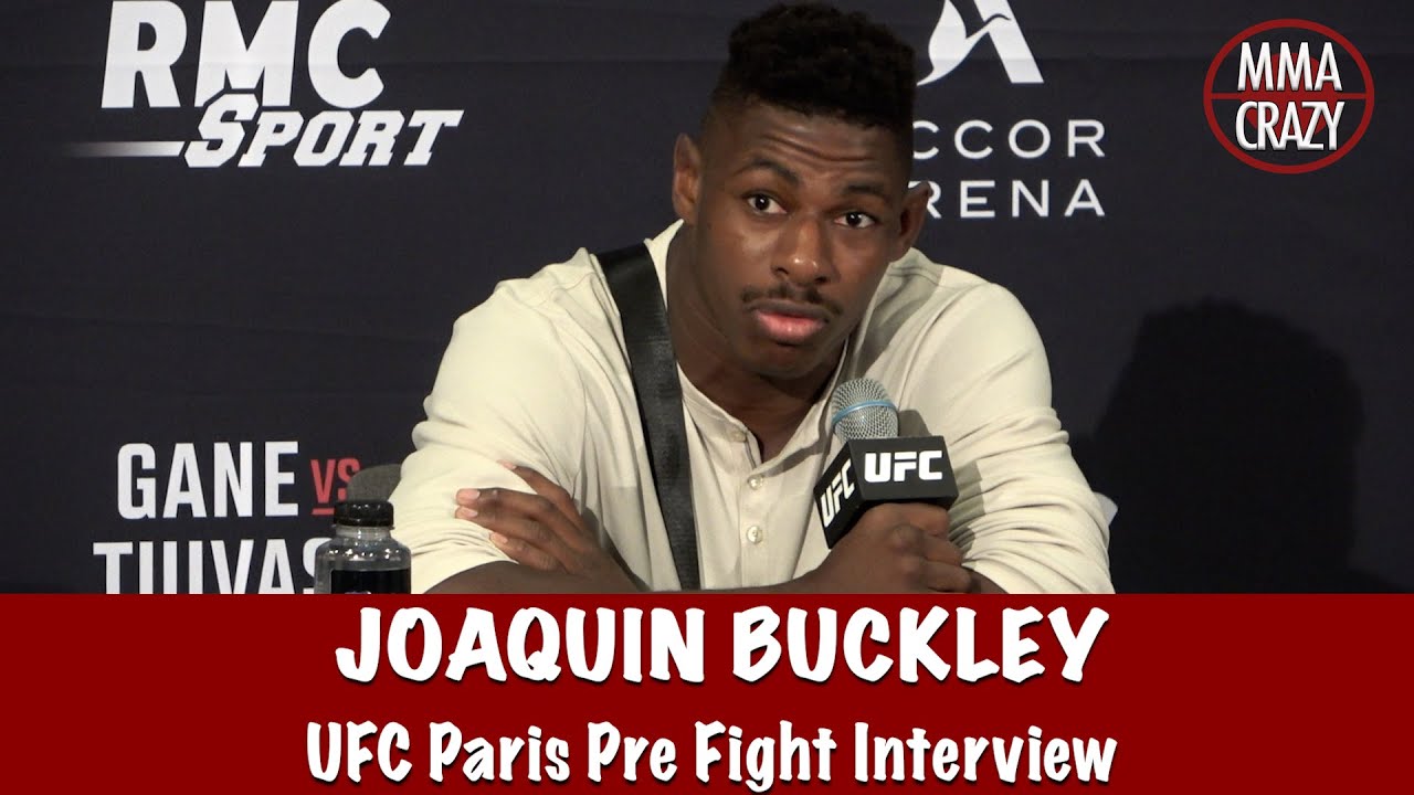 Joaquin Buckley says People in France want me to KO Nassourdine Imavov | UFC Paris background