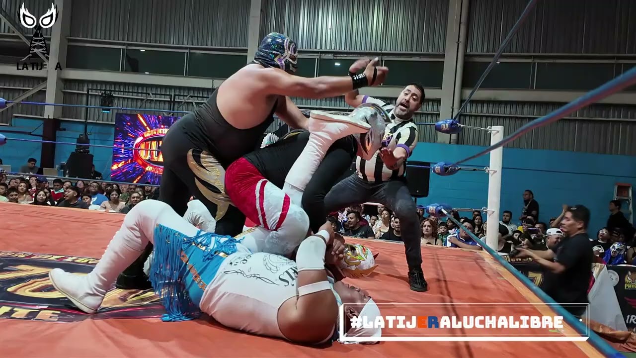 ULZOV: Príncipe Zamuray, Bastardo y Atómico Vs Apolo Guerrero, Ultra Seven y Hacha Guerrera Jr background