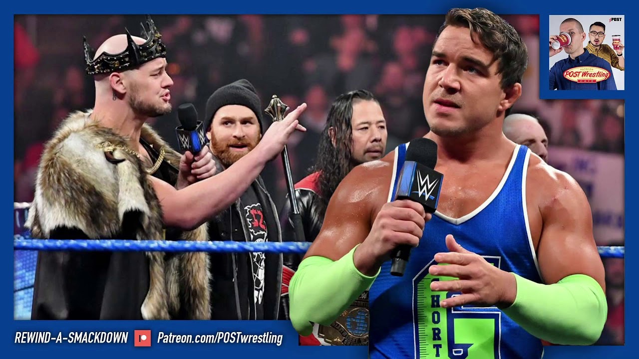 Shorty G's new look, Team Hogan v Team Flair promo battle background
