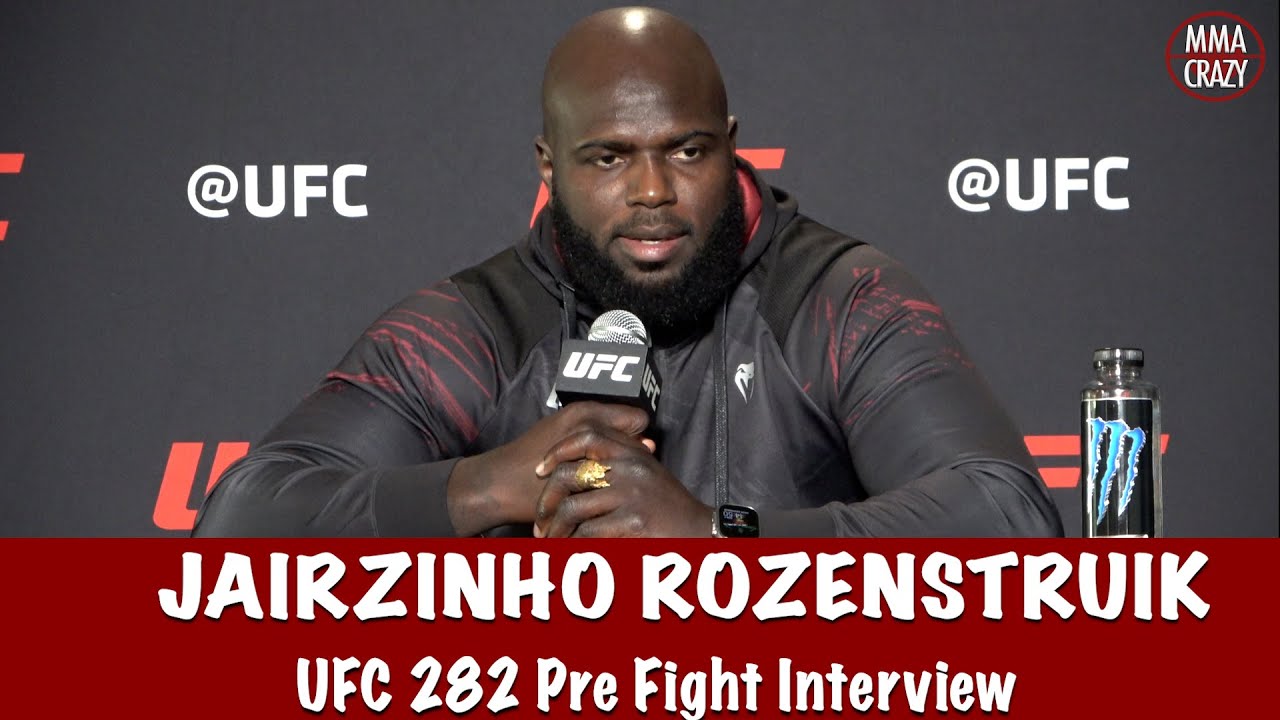 Jairzinho Rozenstruik on Chris Daukaus 'I definitely want to put down a crazy performance' | UFC 282