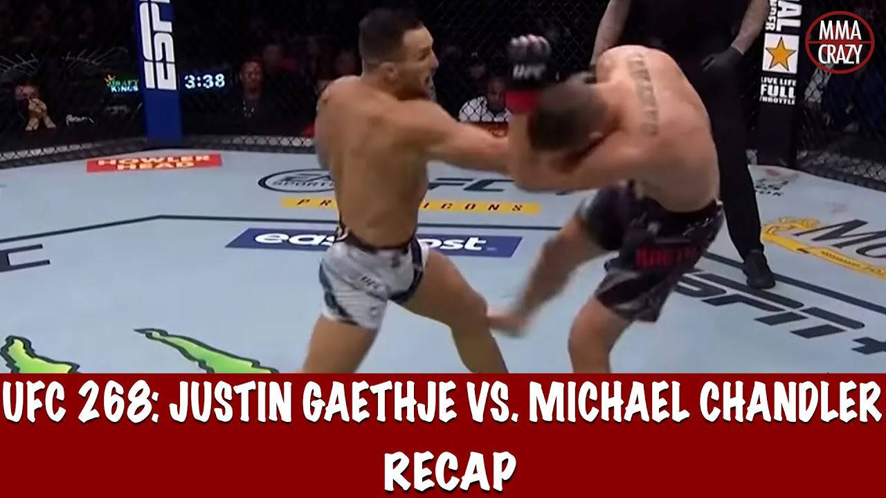 UFC 268: Justin Gaethje vs. Michael Chandler Recap background