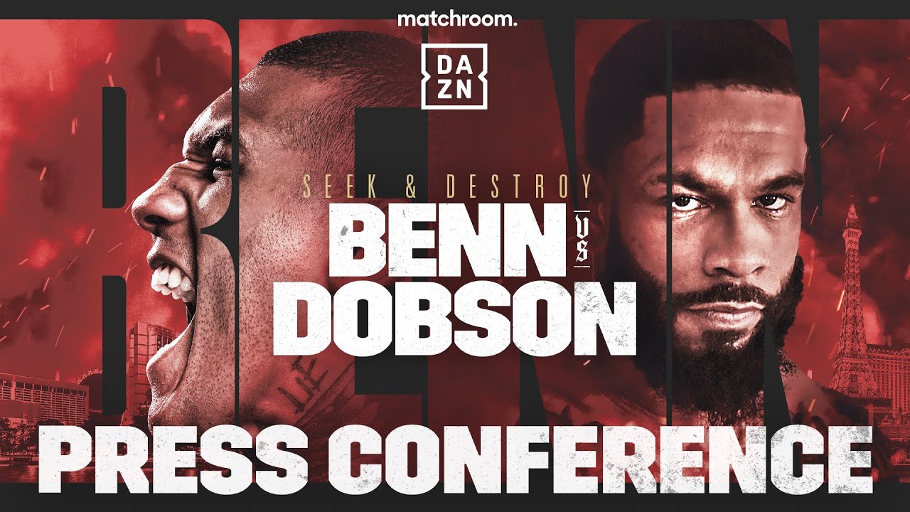 CONOR BENN VS. PETER DOBSON PRESS CONFERENCE LIVESTREAM background