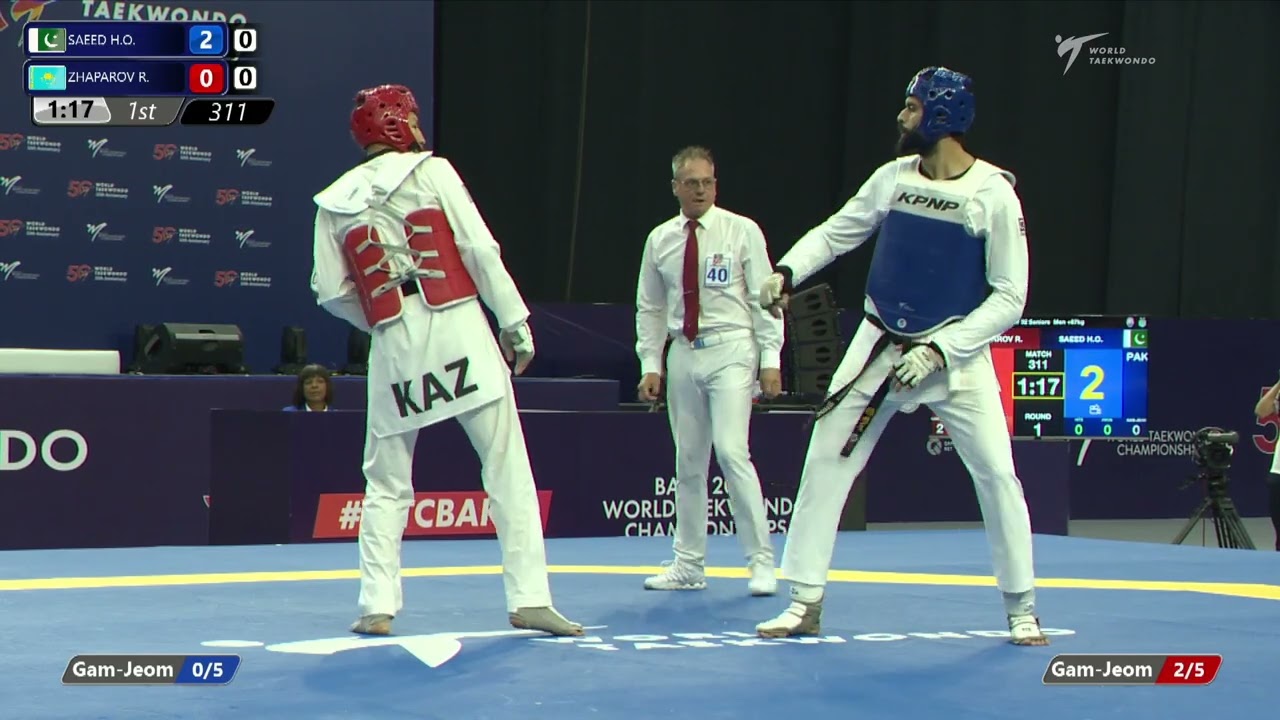 311 R32 Men +87kg PAK SAEED H O KAZ ZHAPAROV R background