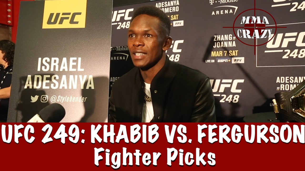 UFC 249: Khabib Nurmagomedov vs. Tony Ferguson Fighter Picks background
