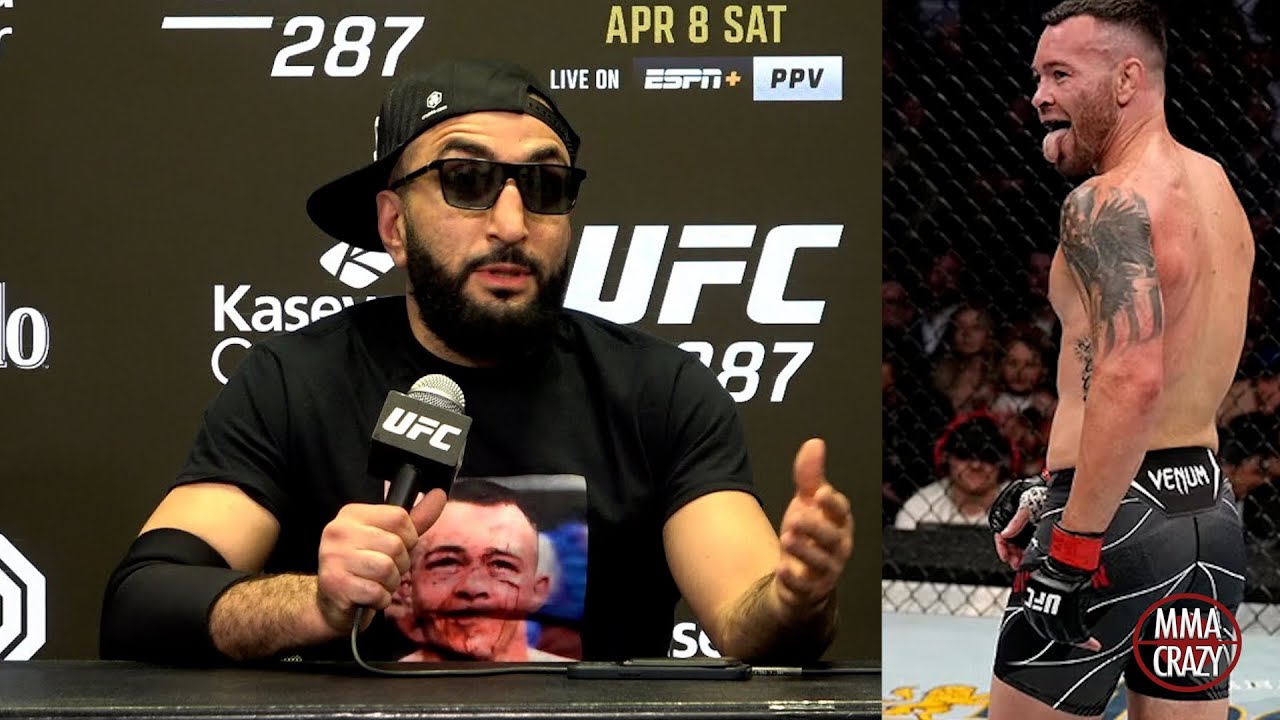 Belal Muhammad responds to Colby Covington Racism accusations background