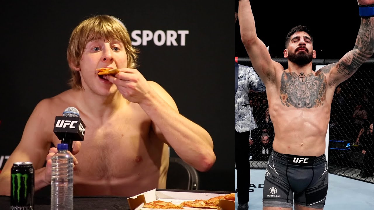 Paddy Pimblett on Ilia Topuria 's win 'If I'd hit him with that Head kick i'd knock him out'