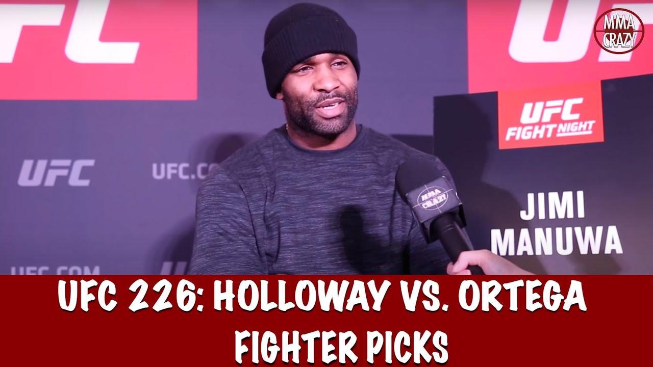 UFC 226: Max Holloway vs. Brian Ortega Fighter Picks background
