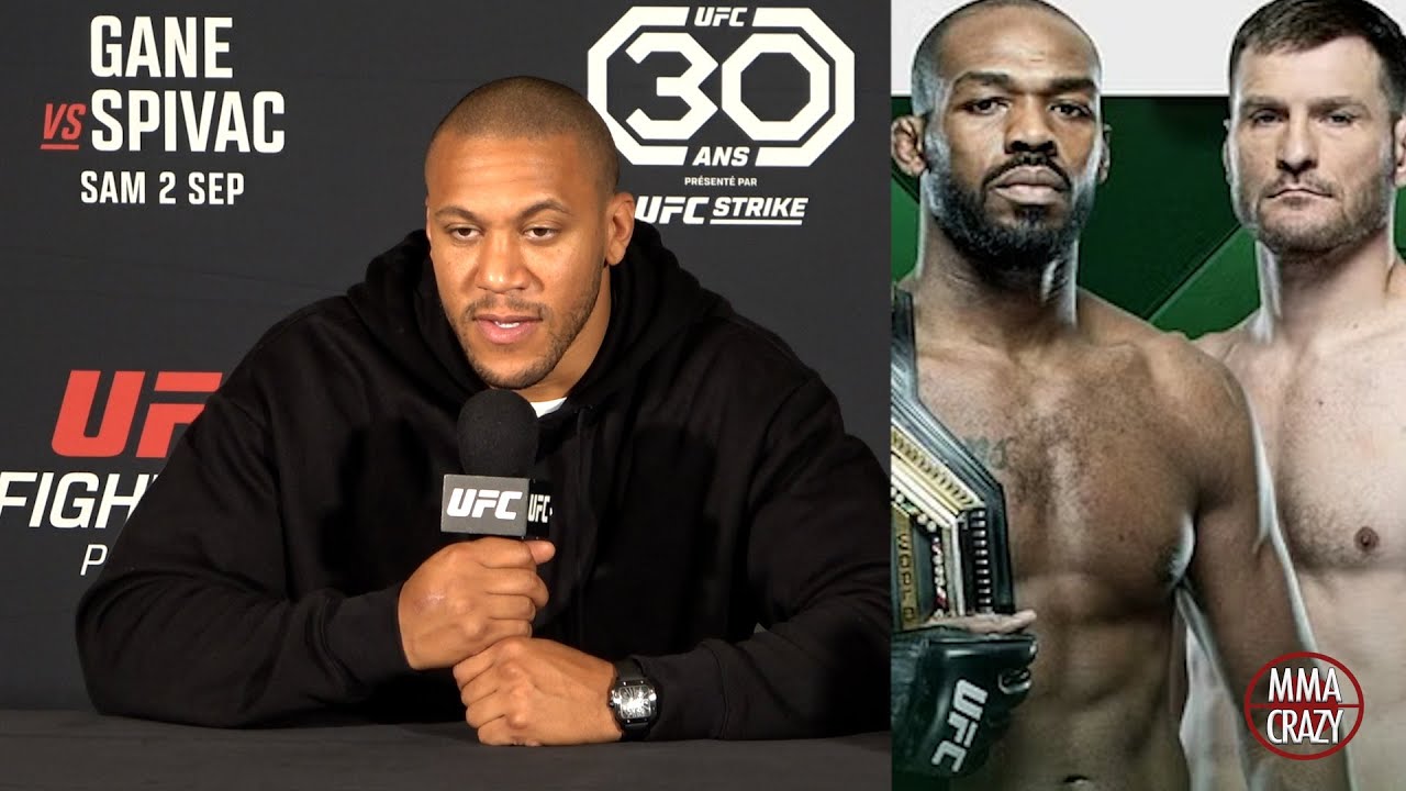Ciryl Gane Predicts Jon Jones vs. Stipe Miocic for UFC 295