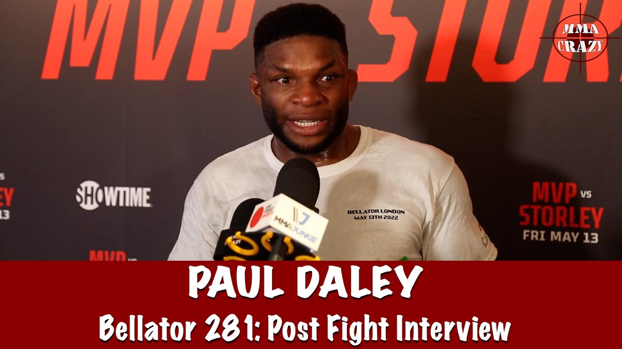 Paul Daley talks KO win over Wendell Giacomo, 7 figure comeback for Michael Page | Bellator 281 background