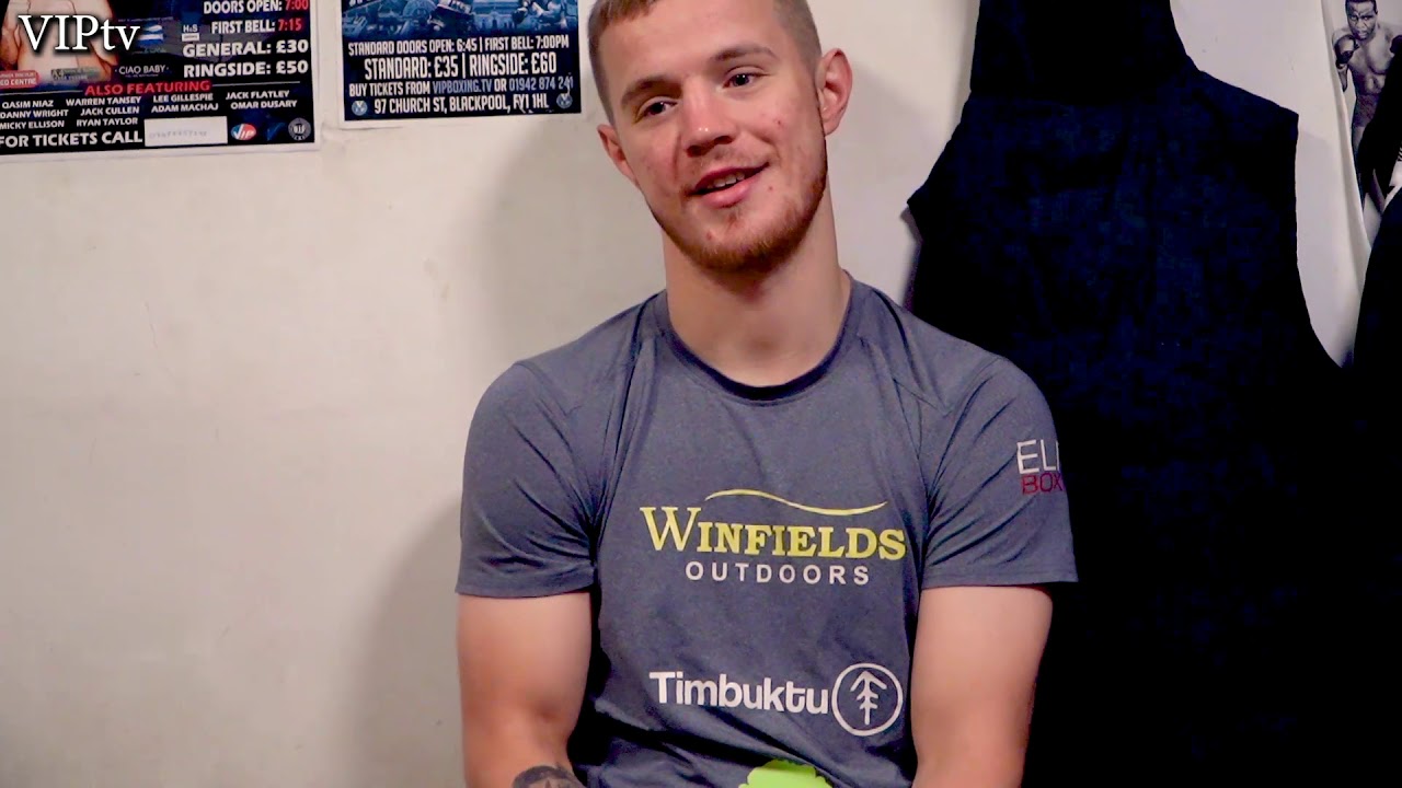 Jack Flatley reflects on his epic war for the English title last month. background