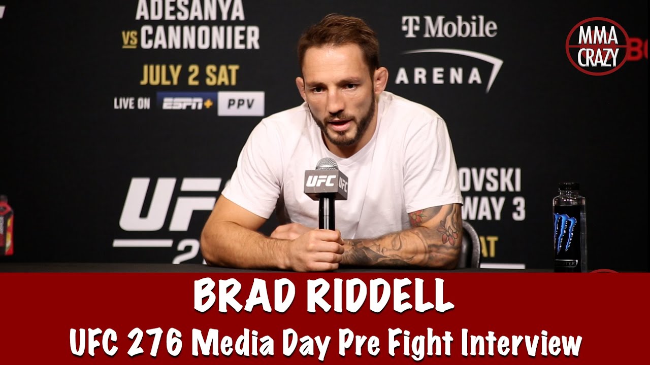Brad Riddell on Jalin Turner “Im way above the skill level of him” | UFC 276 background