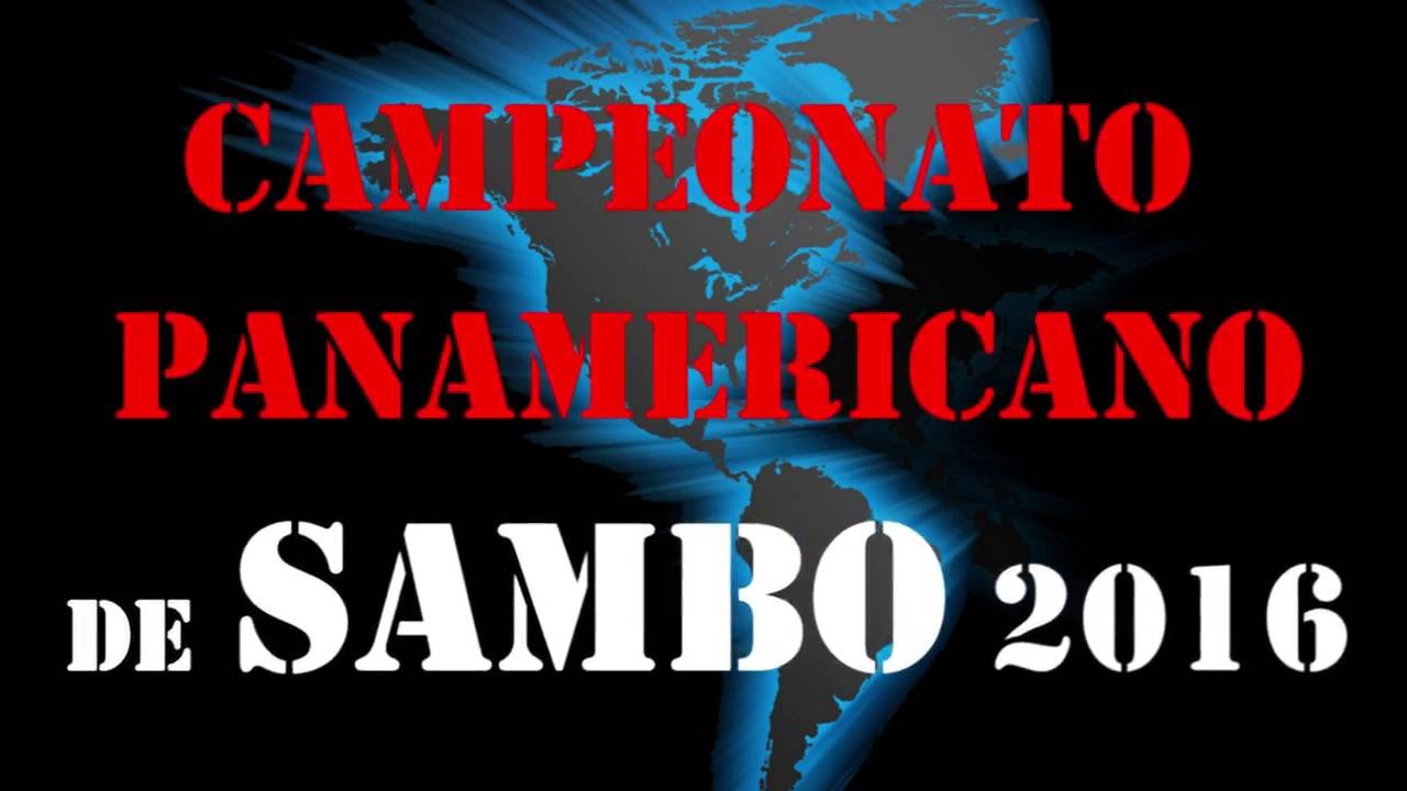 Panamerican Sambo Championships 2016 in Paraguay - announcement backdrop