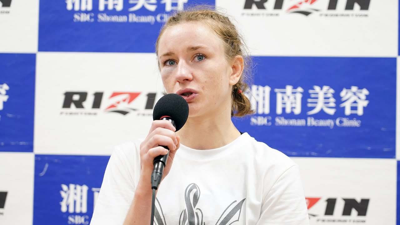 アナスタシア・スヴェッキスカ 試合後インタビュー / 湘南美容クリニック presents RIZIN.37