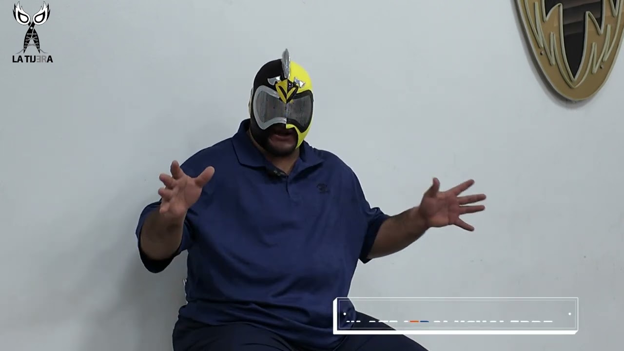 Volcano: Con Kraneo vamos allegar a las ultimas consecuencias, las máscaras, no desconozco ser rudo backdrop